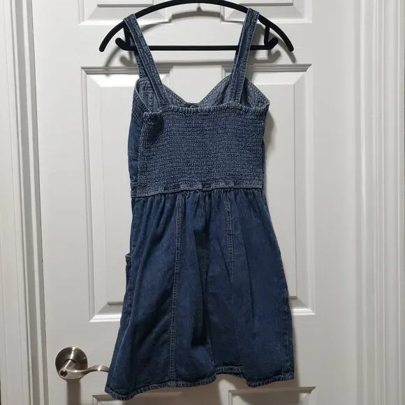 Jopna Denim Dress | Juniors Large/Women's Small - Picture 5 of 6